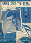 Bring Back The Thrill used sheet music