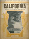California (1922) sheet music