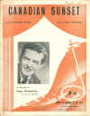 Canadian Sunset 1956 used sheet music