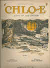Chlo-e (Song Of The Swamp) (I Got To Go Where You Are) 1927 sheet music