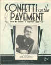 Confetti On The Pavement sheet music