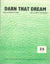 Darn That Dream 1939 sheet music