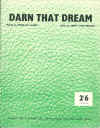 Darn That Dream used sheet music