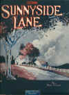 Down Sunnyside Lane (1922) sheet music