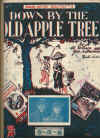 Down By The Old Apple Tree (1922) sheet music
